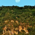 Lua Cheia no corte da Serra
