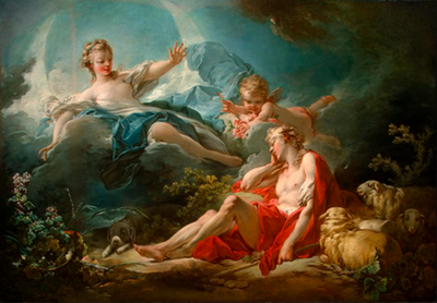 Jean-Honoré Fragonard, Diana and Endymion_about 1753-1755_