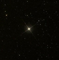 Hvězda Vindemiatrix - Epsilon Virginis - foto John Glossop