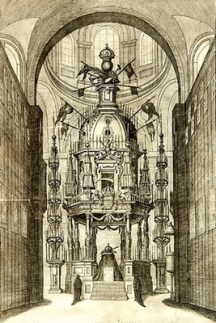 Descripcion de las honras que se hicieron a la catholica Mg. de D. Phelippe quarto