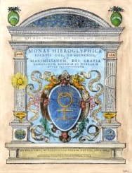 Engraved title from John Dee, Monas hieroglyphica,
