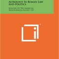 _Astrology in Roamn Law and Politics