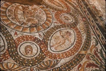 7 - Hippo Regius, Zodiac Mosaic, Africa Proconsularis, Algeria (Villa). Hippo Museum - 4.10 x 3.09 m