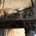 5San Zeno Maggiore de Verona (Italia), relieves del arquitrabe del prótiro (ca. 1138).