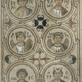 Fig. 6 – Personifications of the months in the mosaic from Qabr Hiram