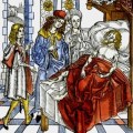 Medieval Physician and Patient, 1497