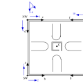 Figure 4 Plan of the Nekresi Fire Temple showing points surveyed during the 2004 expedition