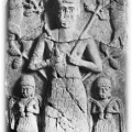 Fertility god on cult-relief, from Assur.